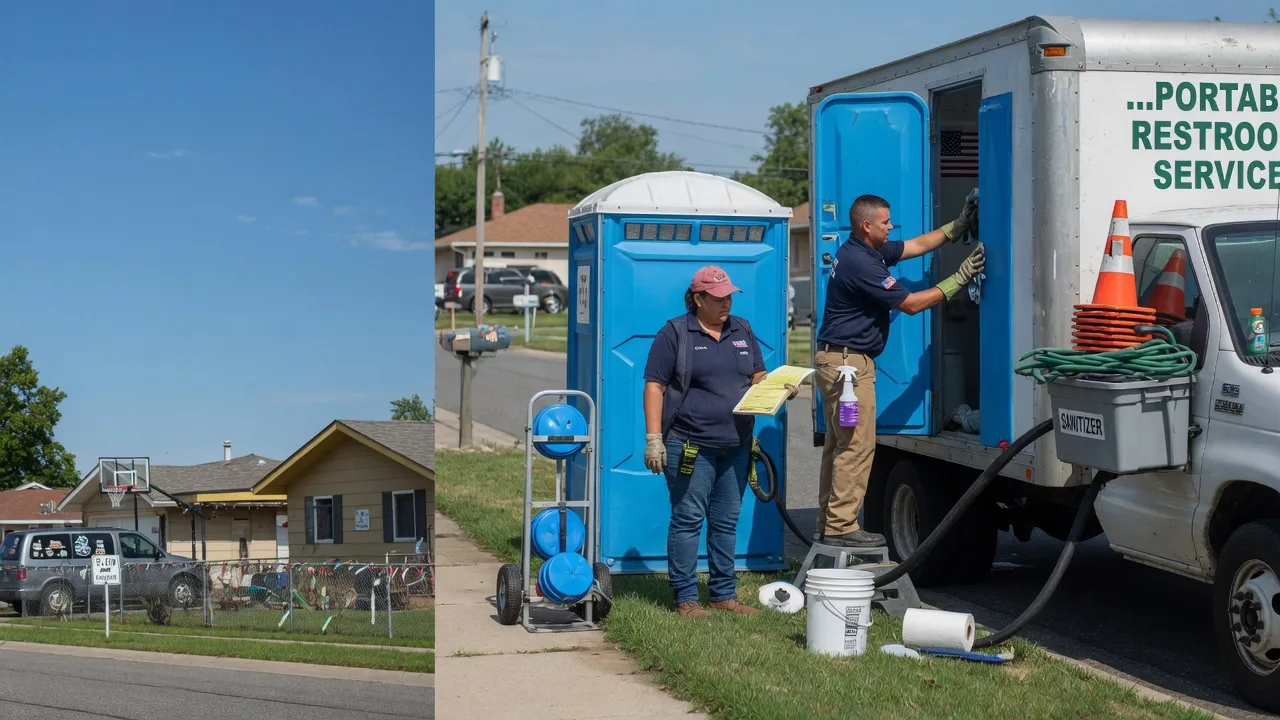 Portable Toilet Rental in New Riegel, OH near me